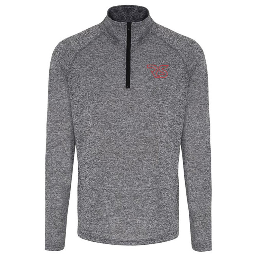 RS Long Sleeve Performance Men's zip neck - Fitness Health