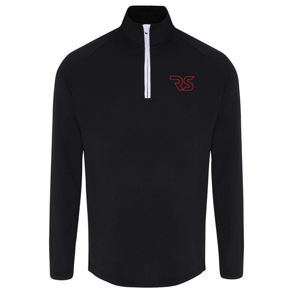 RS Long Sleeve Performance Men's zip neck - Fitness Health