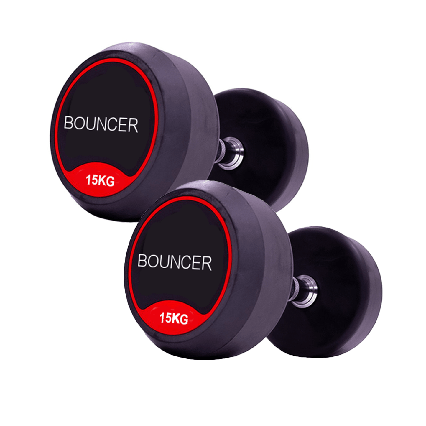 Rubber Dumbbells Bouncer Style Rapid Strength - Fitness Health 