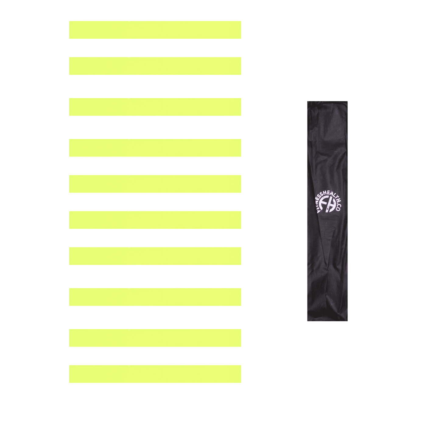 FH Rectangular Rubber Agility Ladder Slats - Fitness Health