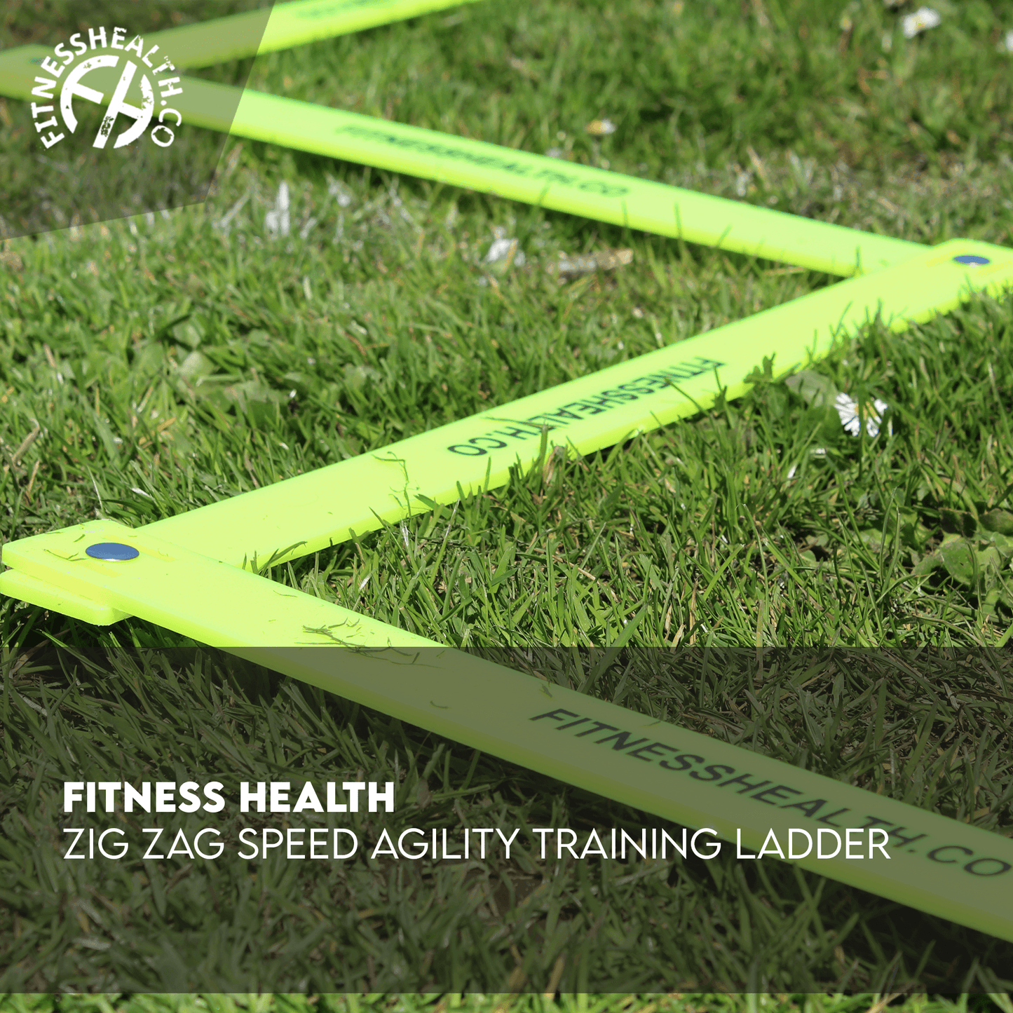 Speed Agility Ladder Zig Zag 8 Rug - Fitness Health 