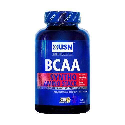 USN BCAA Branch Chain Amino Acids 120 caps - Fitness Health
