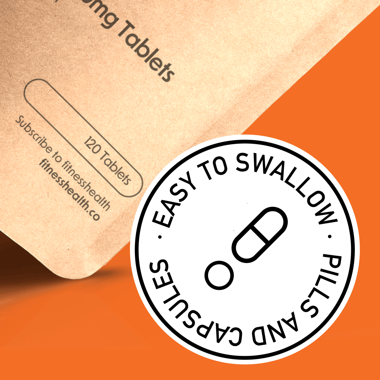 Vitamin C 500mg Tablets - Ascorbic Acid - Immune Support - Fitness Health