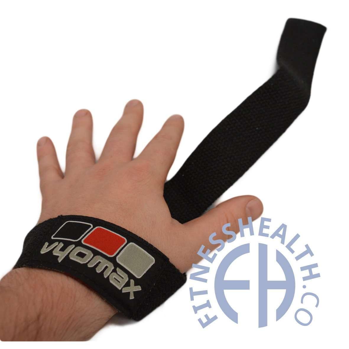 Vyomax Heavy Duty Canvas Lifting Straps - Fitness Health 