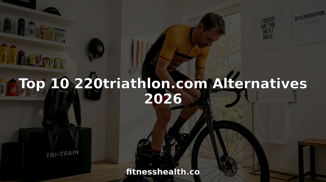 Triathlete prepares bike in organized garage