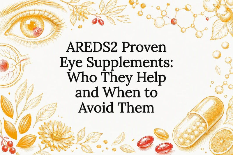 AREDS2 eye supplement article title card