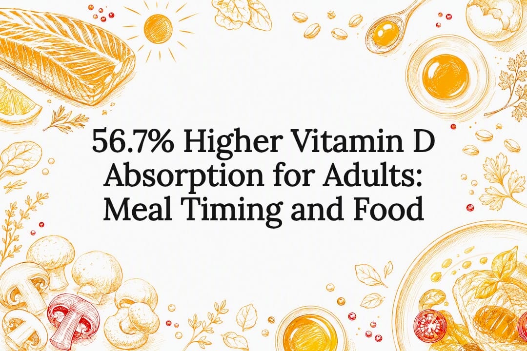 Vitamin D foods decorative title card
