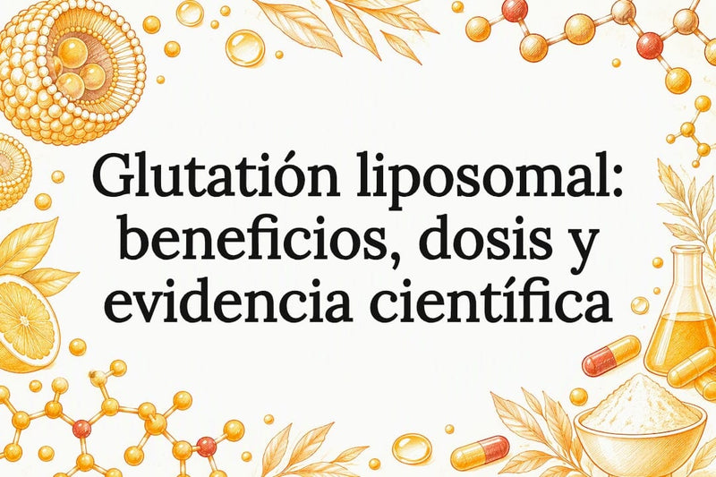 Imagen principal sobre glutatión liposomal