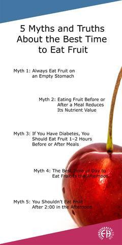 5 Myths and Truths About the Best Time to Eat Fruit - Fitness Health 