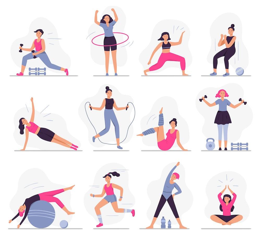 Aerobic Exercise Examples: At Home, at the Gym, and More - Fitness Health 