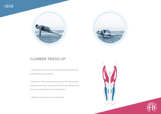 CLIMBER PRESS UP - Fitness Health 