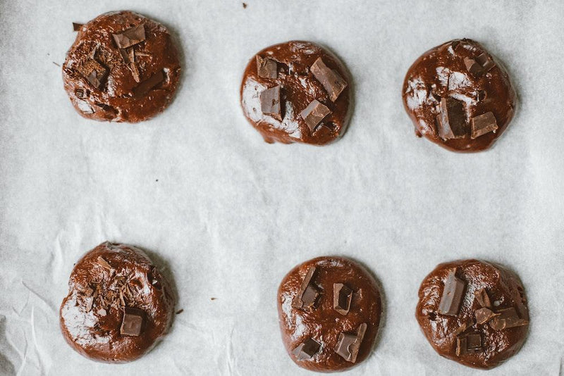 Cocoa Powder Double Chocolate Chip Cookies - Fitness Health 