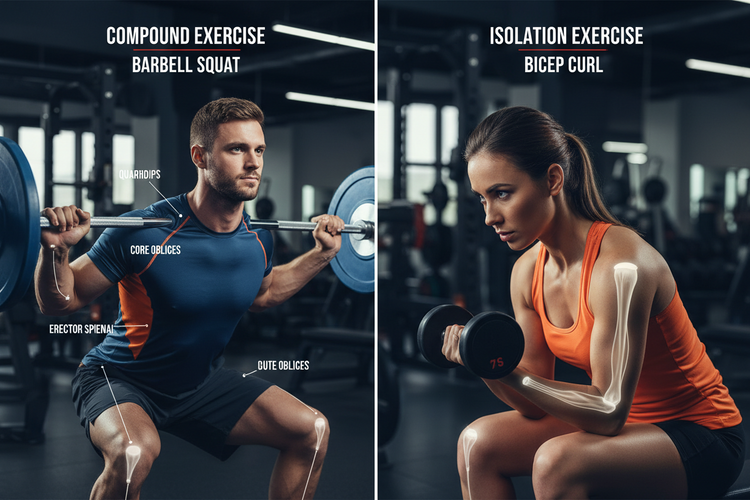 Compound vs. Isolation Exercises: Which Should You Prioritize for Real ...