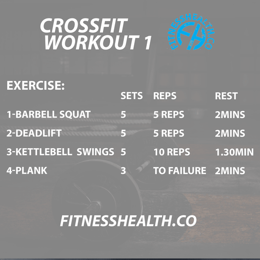 CrossFit Workout 1 Total body workouts - Fitness Health 