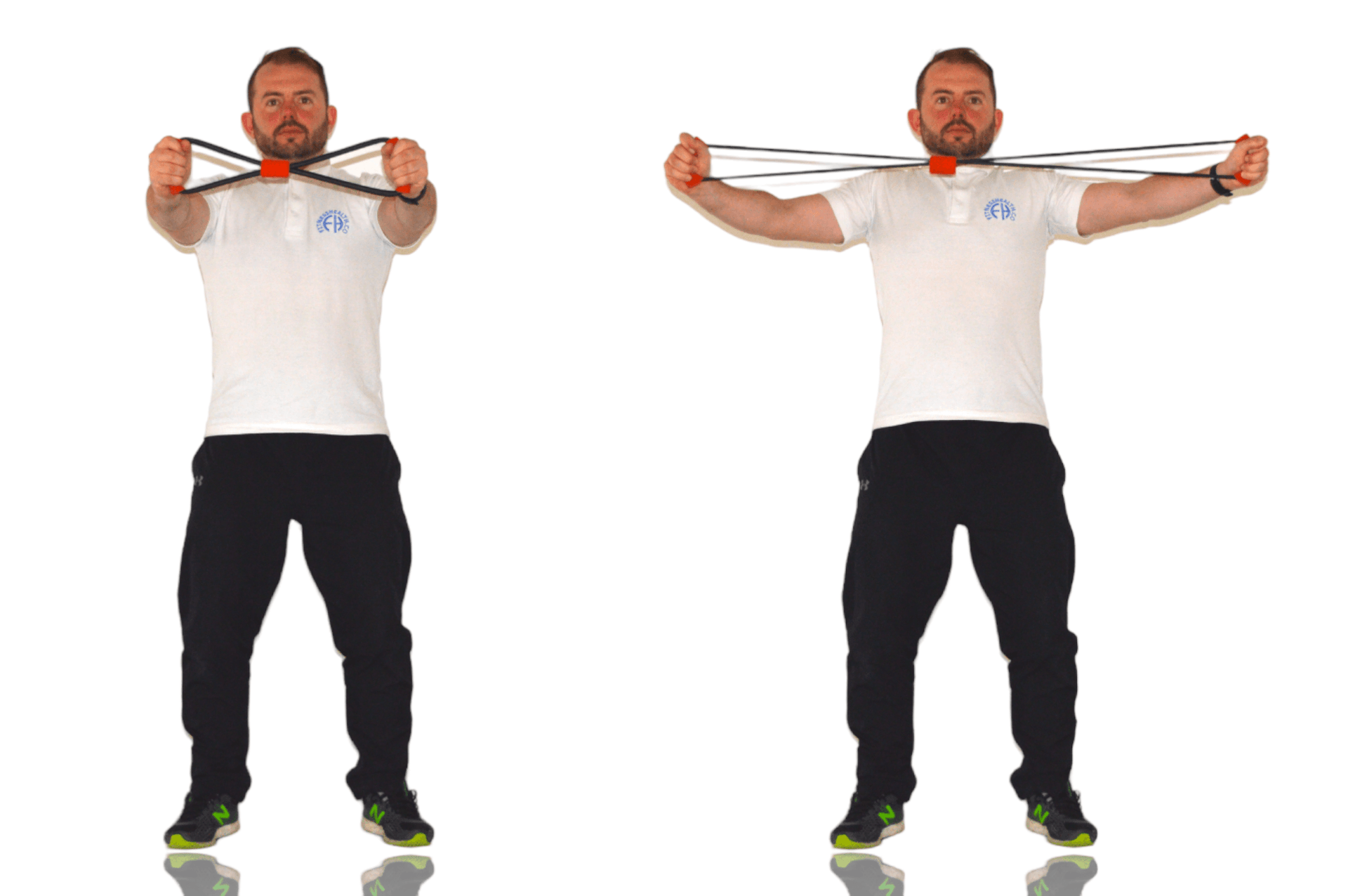 Exercises you can do with a figure 8 resistance band Fitness Health