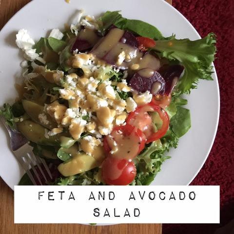 Feta, Beetroot and Avocado Salad - Fitness Health 