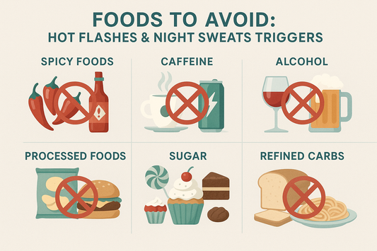 Foods to Avoid That Can Trigger Hot Flashes and Night Sweats