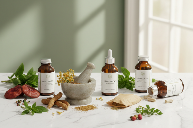 Herbal Supplements for Stress: 7 Natural Adaptogens That Actually Work (UK Expert Guide)