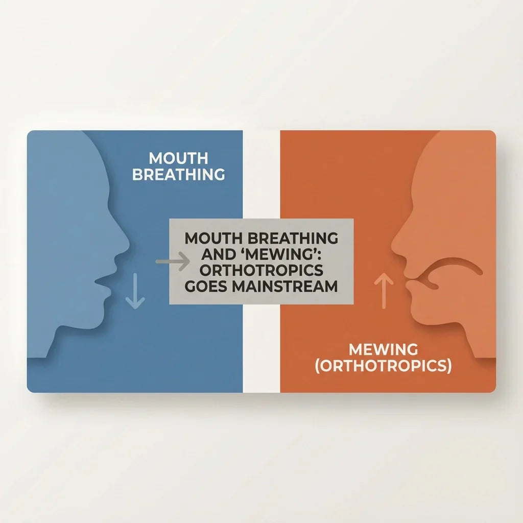 Mouth Breathing and Mewing: Orthotropics Goes Mainstream