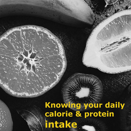 Knowing your calorie & protein intake