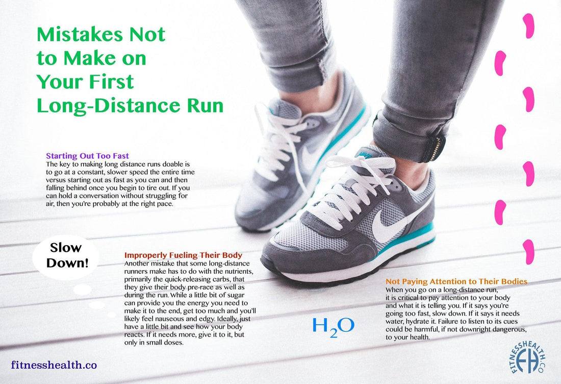 Mistakes Not to Make on Your First Long-Distance Run - Fitness Health 