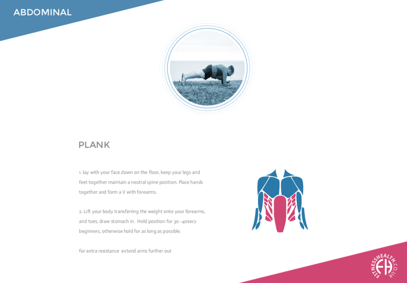 PLANK - Fitness Health 