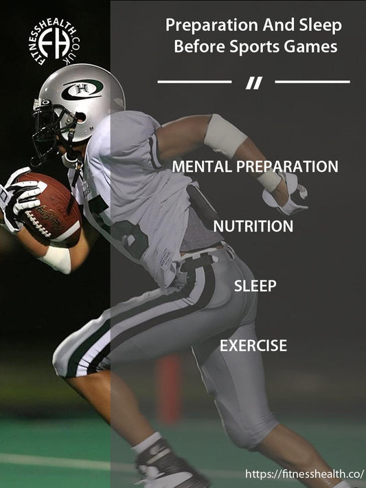 Preparation And Sleep Before Sports Games - Fitness Health 