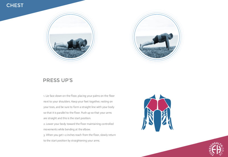 Press Up's - Fitness Health 