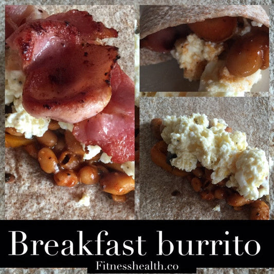 Protein Breakfast Burrito - Fitness Health 