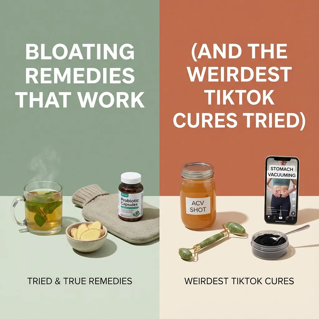 Bloating Remedies That Work (And the Weirdest TikTok Cures Tried
