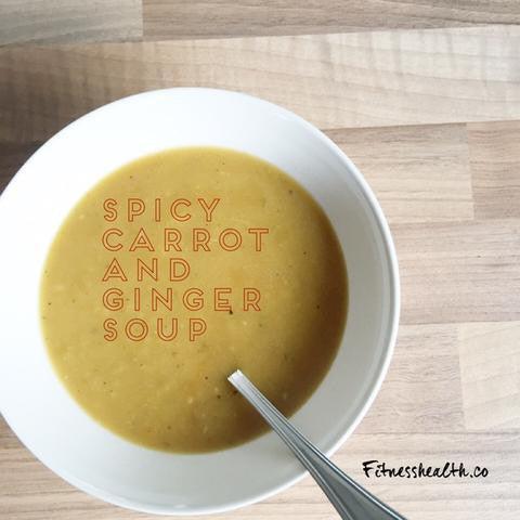 Spicy Carrot and Ginger Soup - Fitness Health 
