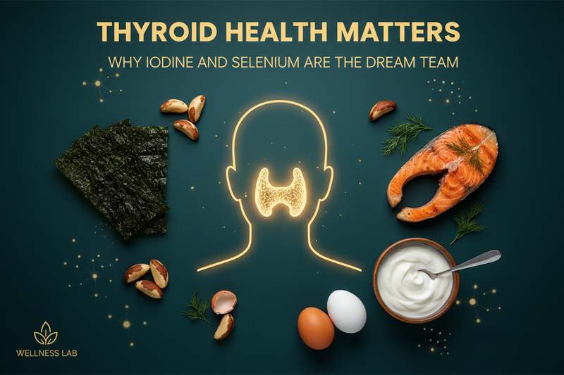 Thyroid Health Matters: Why Iodine and Selenium are the Dream Team