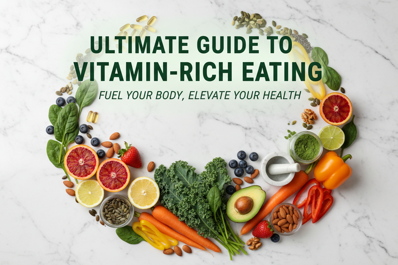 The Ultimate Guide to Vitamin-Rich Eating: Everything You Need to Master Vitamin A, E, and Magnesium