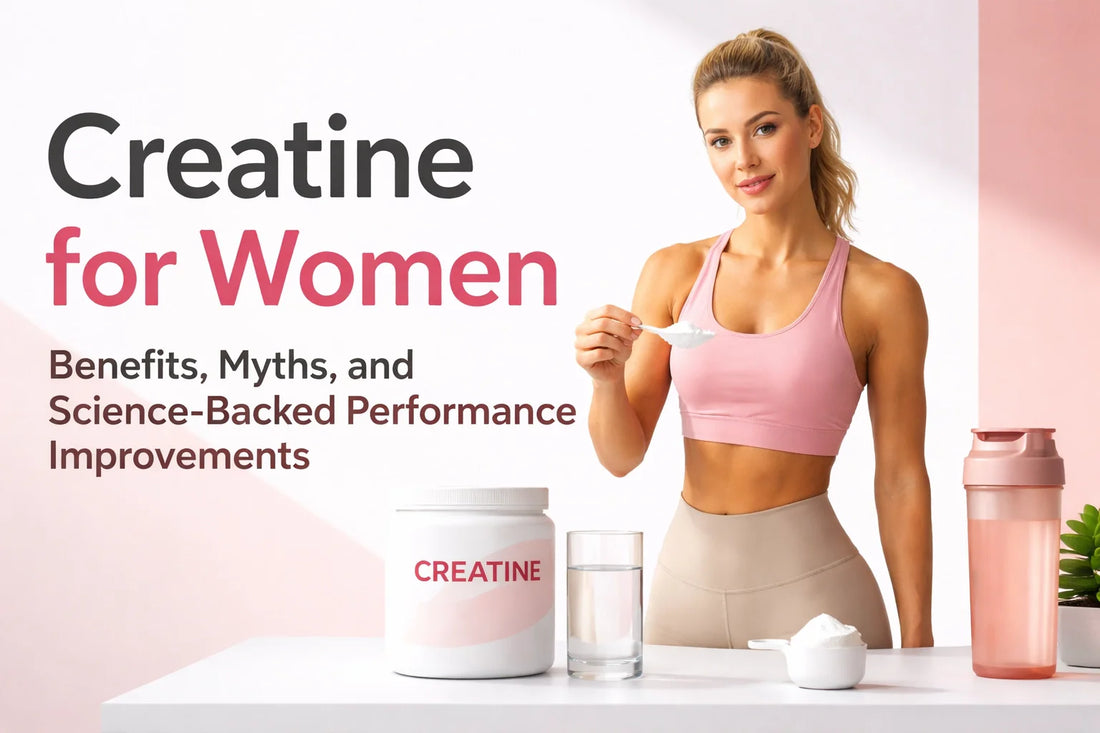 Creatine for Women: Benefits, Myths, and Science-Backed Performance Improvements