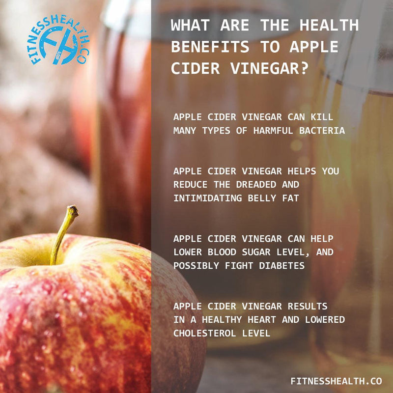 What are the health benefits to apple cider vinegar? - Fitness Health 