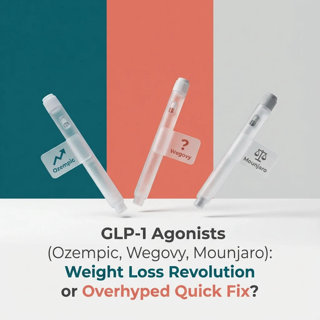 GLP-1 Agonists (Ozempic, Wegovy, Mounjaro): Weight Loss Revolution or Overhyped Quick Fix?