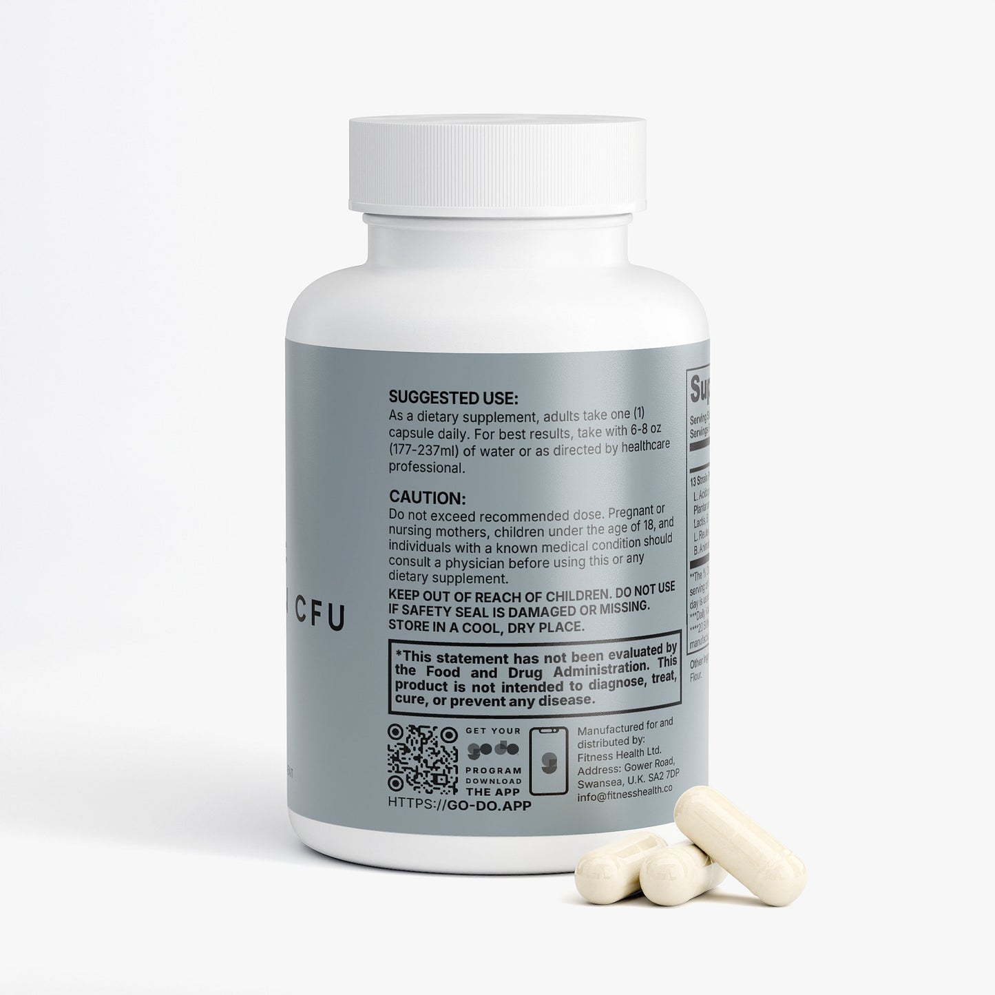 Probiotic Complex 20B CFU - 13 Strains - Digestive + Immune Support Formula *