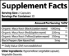 Maca Plus 1500mg - Triple Root Complex - Energy + Vitality Support Formula *