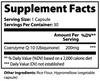 CoQ10 200mg - Ubiquinone Capsules - Energy + Antioxidant Support Formula *