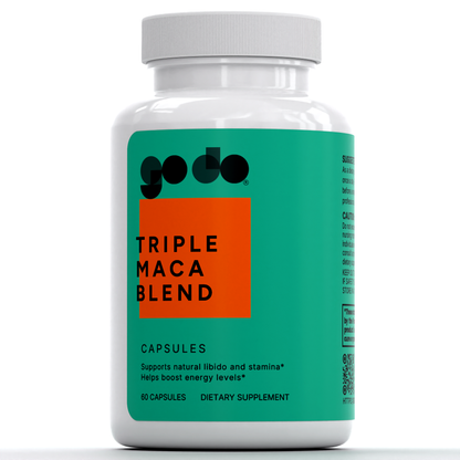 Maca Plus 1500mg - Triple Root Complex - Energy + Vitality Support Formula *