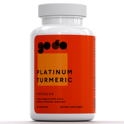 Platinum Turmeric Complex - Curcumin + Glucosamine - Joint Mobility Formula *