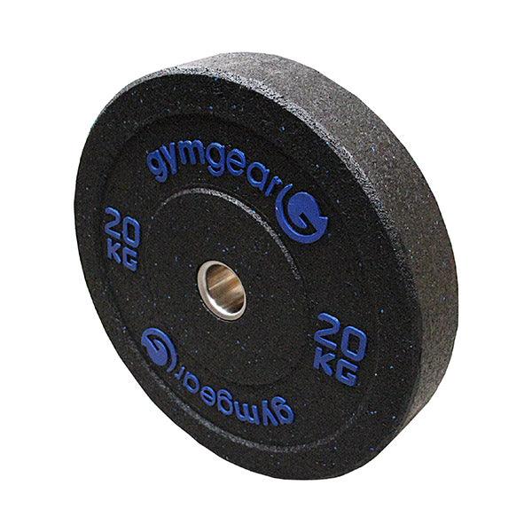 20kg Bumper Olympic Plate (Single Plate) Commercial Grade Gym Gear - Fitness Health 