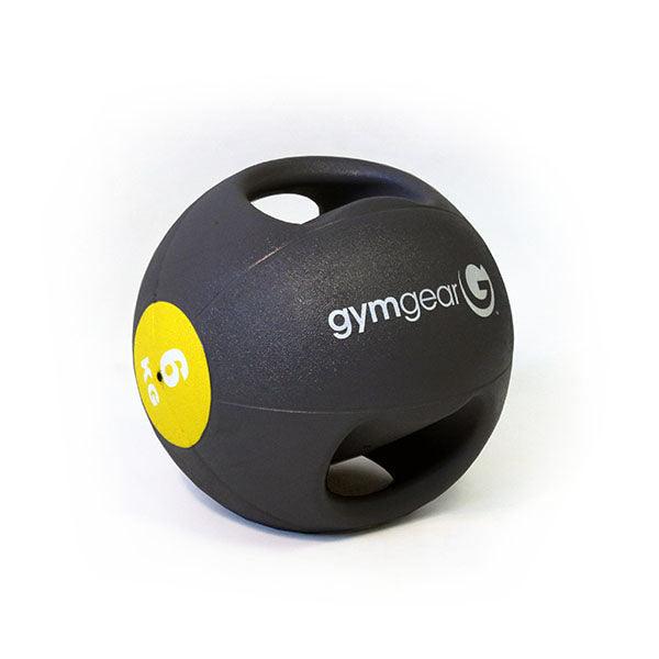 6kg Medicine Ball With Handles - Fitness Health 