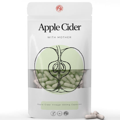 Apple Cider Vinegar 600mg Capsules with The Mother