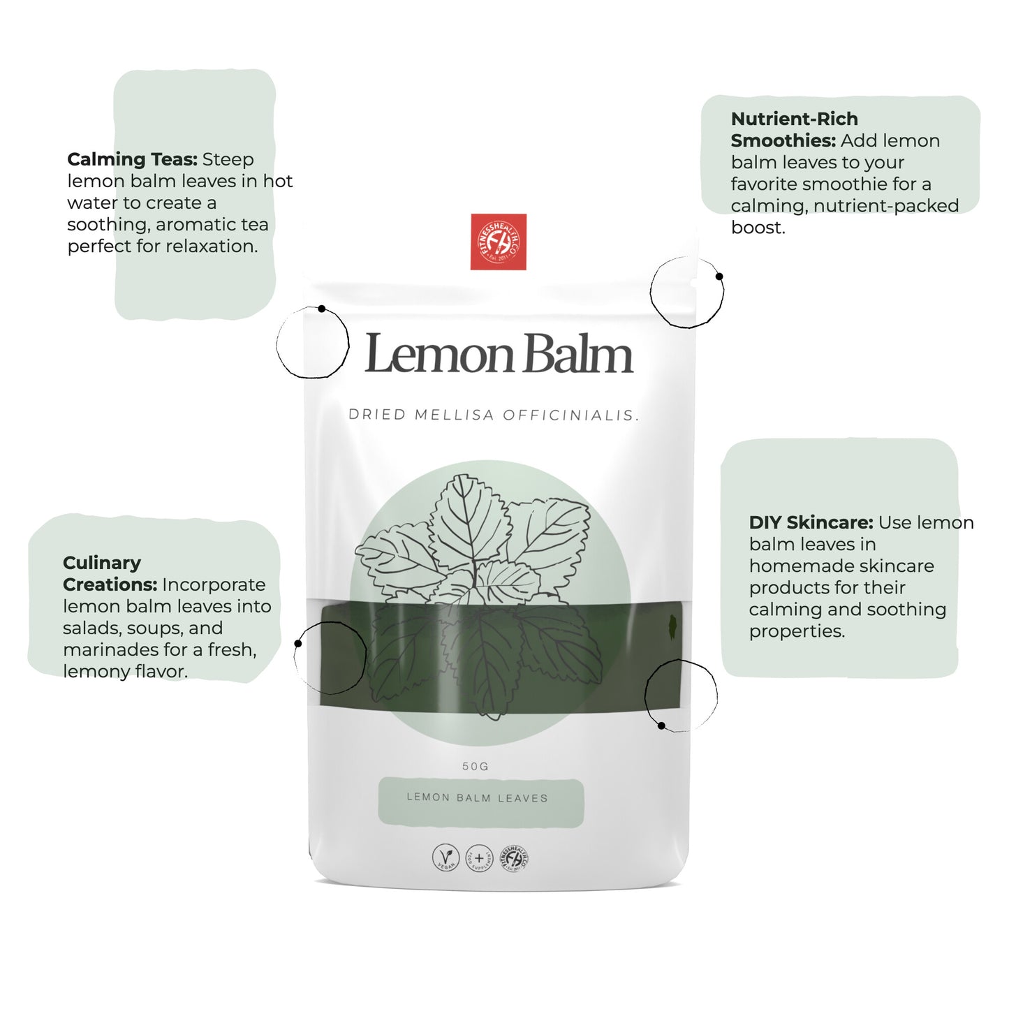 Lemon Balm Leaves