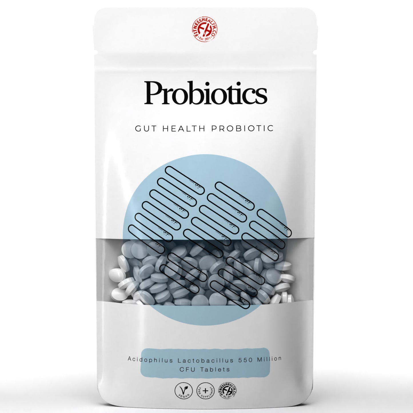 Acidophilus Lactobacillus 550 Million Probiotic Tablets