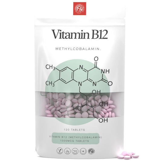Vitamin B12 Tablets - Vegan Friendly