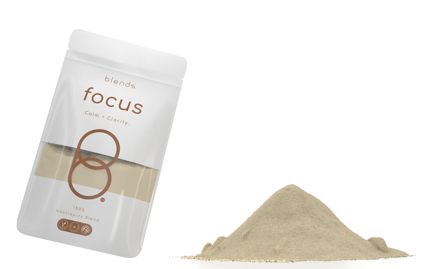 Premium Mental Clarity Powder Blend - Advanced Cognitive Focus Formula