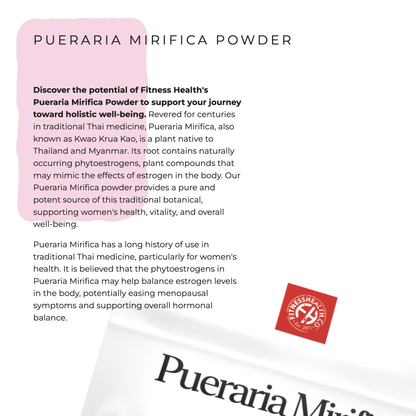 Pueraria Mirifica Powder - Menopause Symptom Relief - White Krua