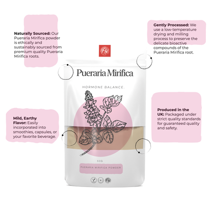 Pueraria Mirifica Powder - Menopause Symptom Relief - White Krua